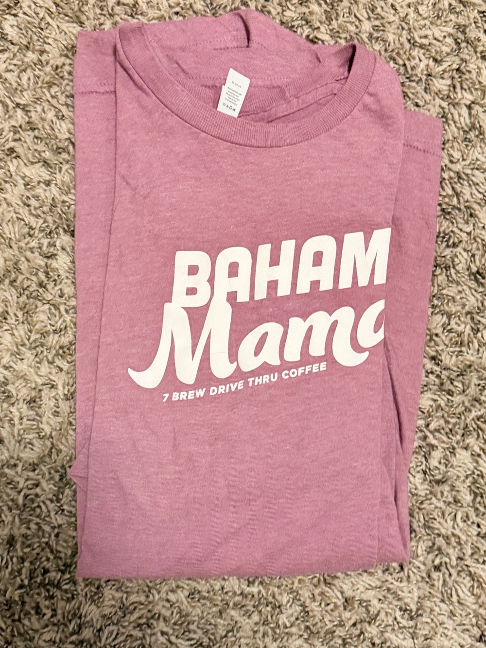 7 Brew Bahama Mama Pink Graphic Tee